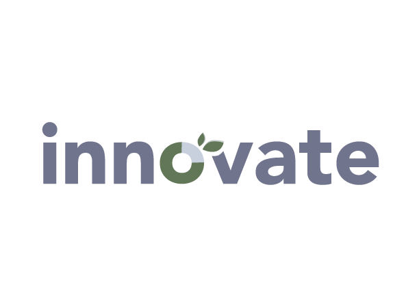 innovate written in grey font